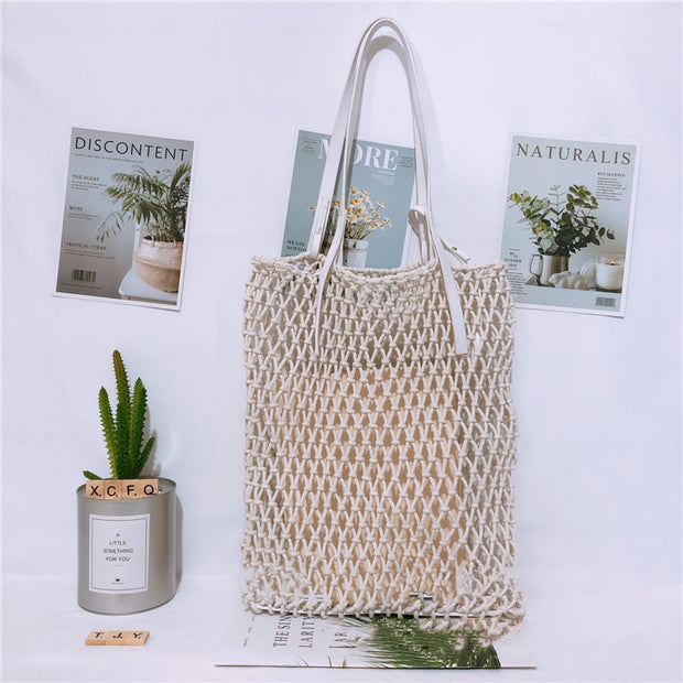Straw Mesh Bag – Airwoven Intention