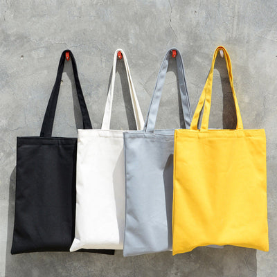 Solid Canvas Tote – Simple & Grounded