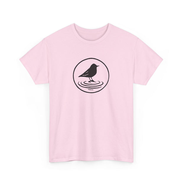 Black Bird Graphic Tee - Nature Lover Shirt