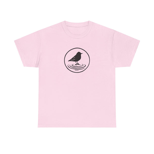 Black Bird Graphic Tee - Nature Lover Shirt
