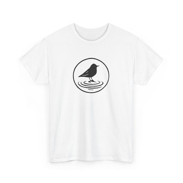 Black Bird Graphic Tee - Nature Lover Shirt