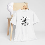 Black Bird Graphic Tee - Nature Lover Shirt