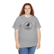 Black Bird Graphic Tee - Nature Lover Shirt