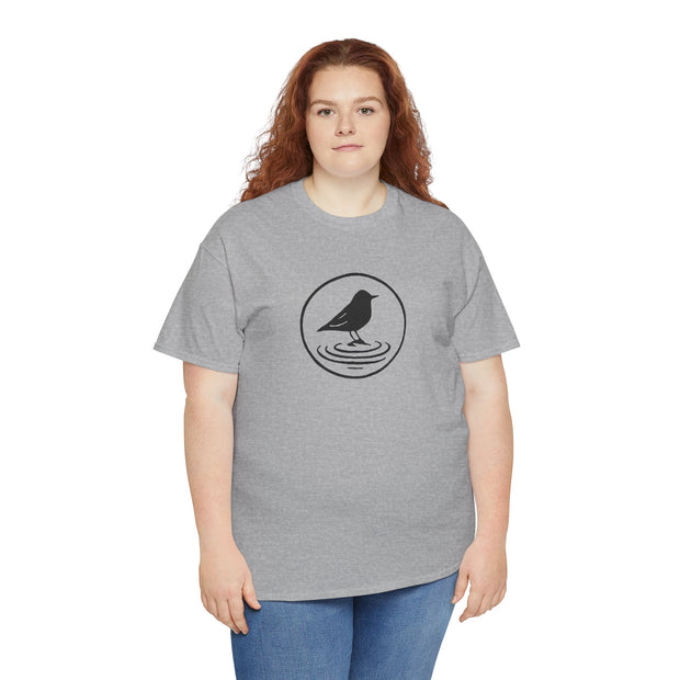 Black Bird Graphic Tee - Nature Lover Shirt