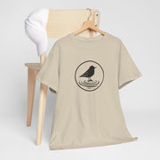 Black Bird Graphic Tee - Nature Lover Shirt