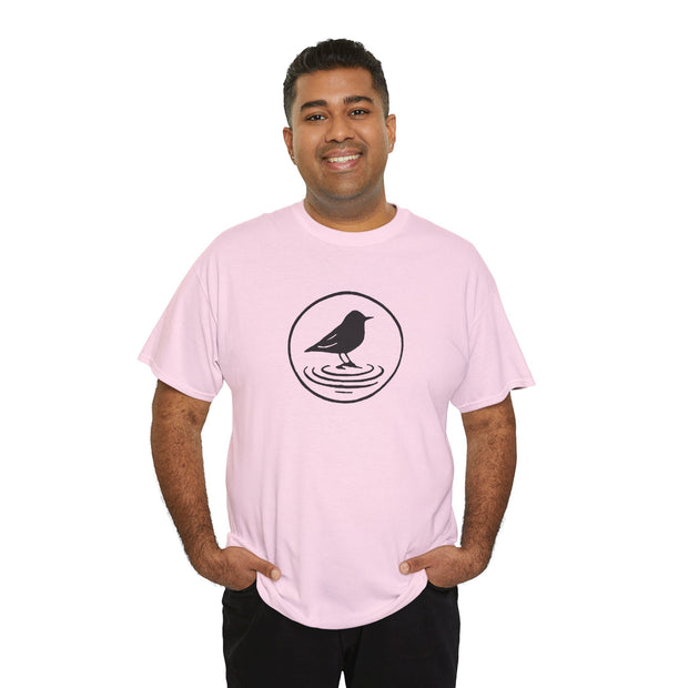 Black Bird Graphic Tee - Nature Lover Shirt