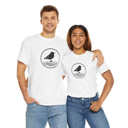 Black Bird Graphic Tee - Nature Lover Shirt