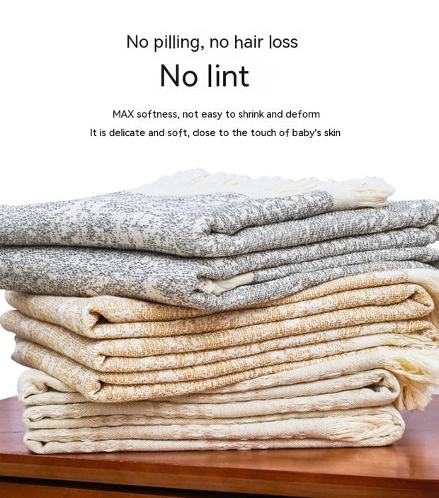 Tassel Blanket – Soft Shelter