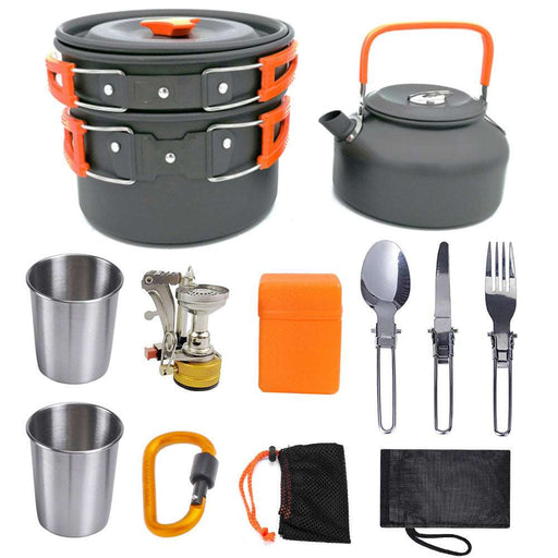 Portable Camping Cooker Set