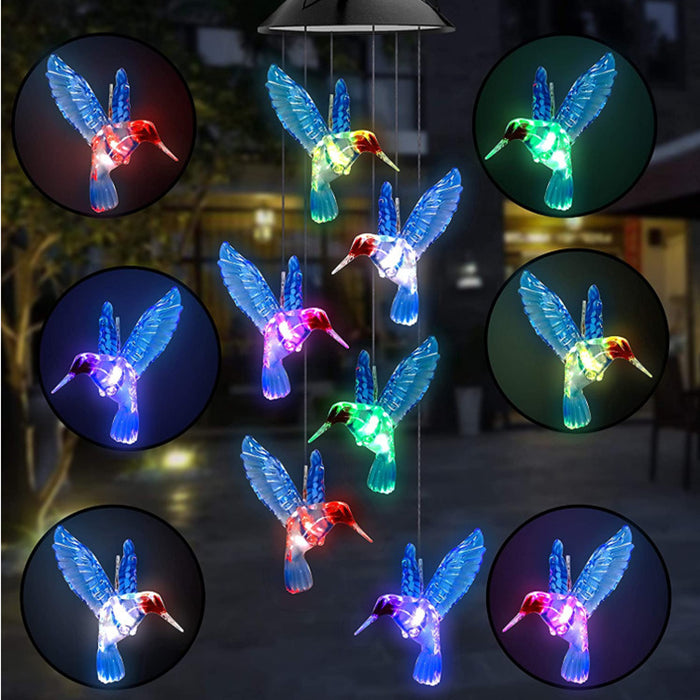 Solar LED Wind Chime