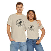 Black Bird Graphic Tee - Nature Lover Shirt