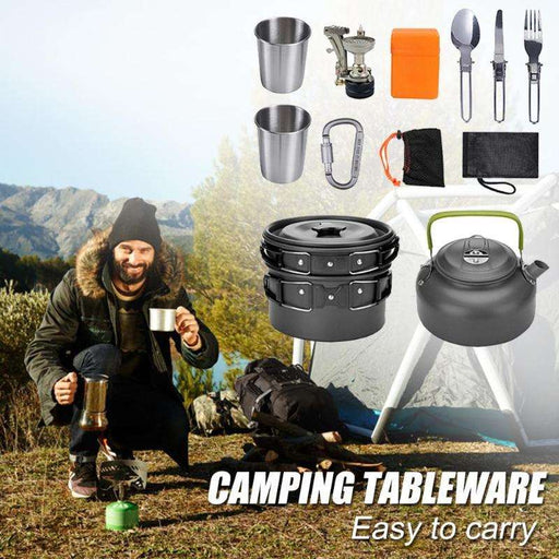 Portable Camping Cooker Set