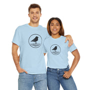 Black Bird Graphic Tee - Nature Lover Shirt