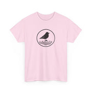 Black Bird Graphic Tee - Nature Lover Shirt
