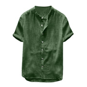 Men’s Short Sleeve Cotton Shirt – Horizon Fold