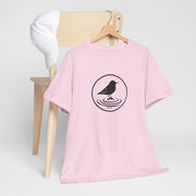 Black Bird Graphic Tee - Nature Lover Shirt