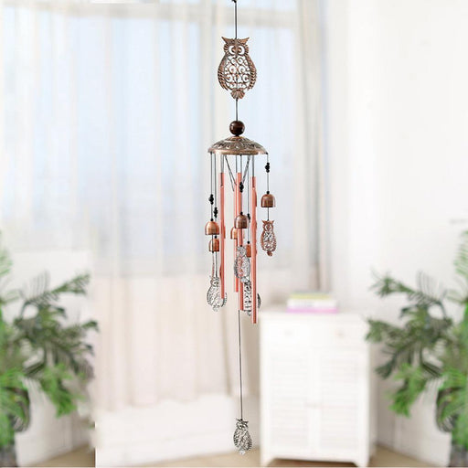 Vintage Metal Wind Chimes - Pebble Frog