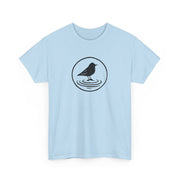 Black Bird Graphic Tee - Nature Lover Shirt