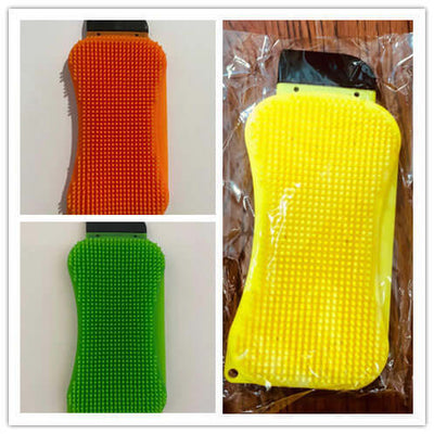3-in-1 Silicone Cleaning Sponge – Scrubber, Scraper, & Squeegee