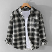 Cotton Plaid Overshirt – Timberline Drift