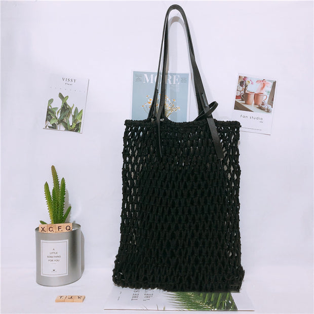 Straw Mesh Bag – Airwoven Intention