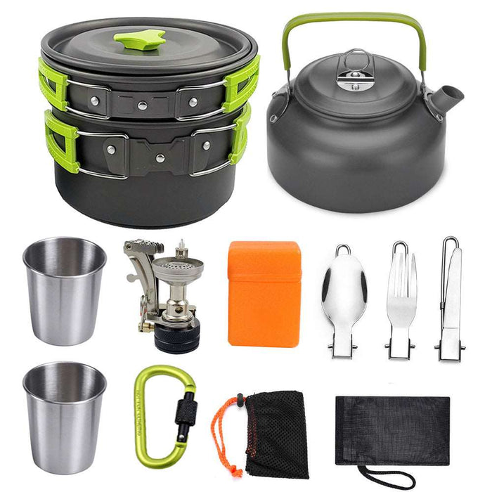 Portable Camping Cooker Set