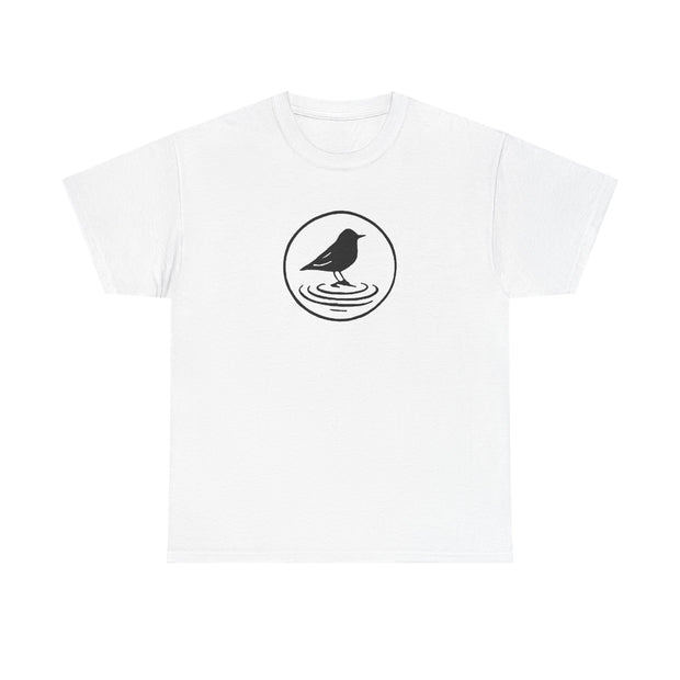 Black Bird Graphic Tee - Nature Lover Shirt