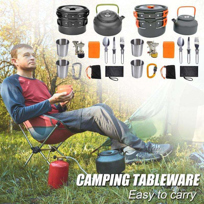 Portable Camping Cooker Set