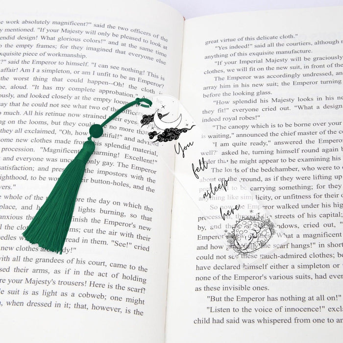 Acrylic Bookmark - Pebble Frog