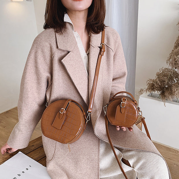 Textured Stone Bag – Carved in Stillness