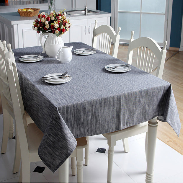 Linen Tablecloth – Woven Stillness
