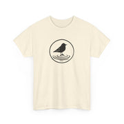 Black Bird Graphic Tee - Nature Lover Shirt