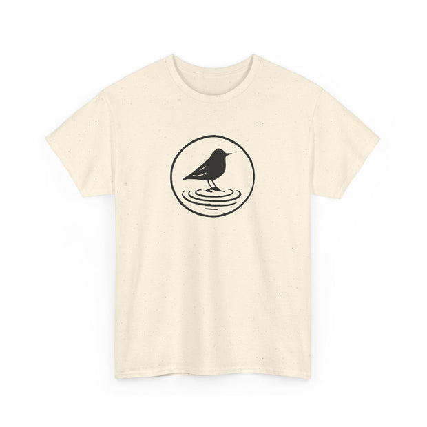 Black Bird Graphic Tee - Nature Lover Shirt