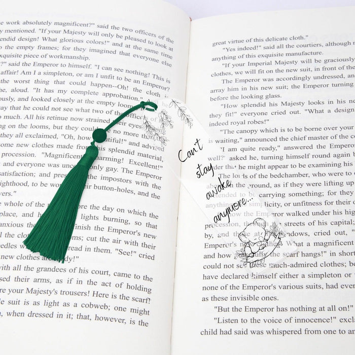 Acrylic Bookmark - Pebble Frog