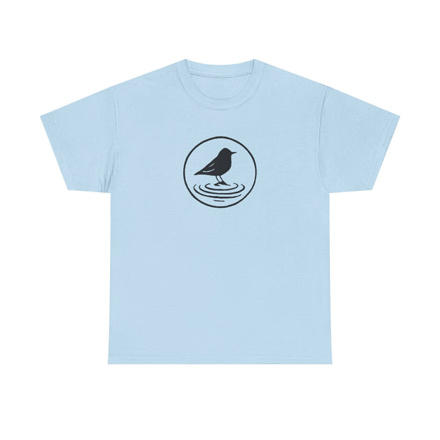 Black Bird Graphic Tee - Nature Lover Shirt