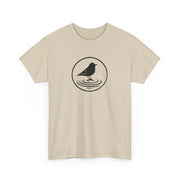 Black Bird Graphic Tee - Nature Lover Shirt