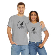 Black Bird Graphic Tee - Nature Lover Shirt