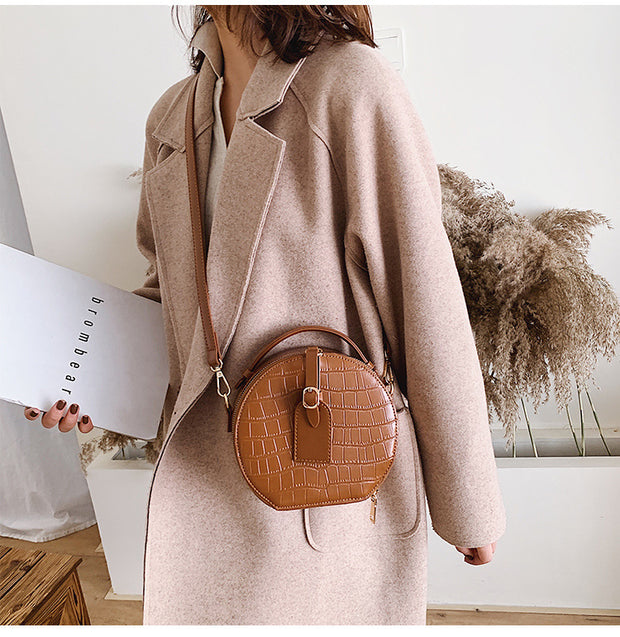 Textured Stone Bag – Carved in Stillness