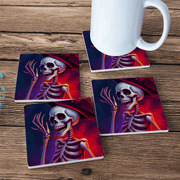 Coasters (Set of 4 PCS) - Pebble Frog