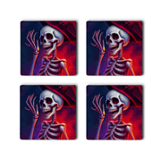 Coasters (Set of 4 PCS) - Pebble Frog