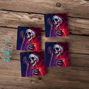 Coasters (Set of 4 PCS) - Pebble Frog