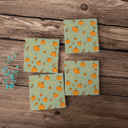 Coasters (Set of 4 PCS) - Pebble Frog
