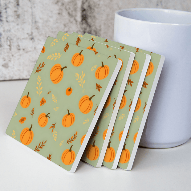 Coasters (Set of 4 PCS) - Pebble Frog