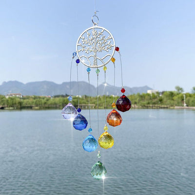 Colourful Crystal Suncatchers - Pebble Frog