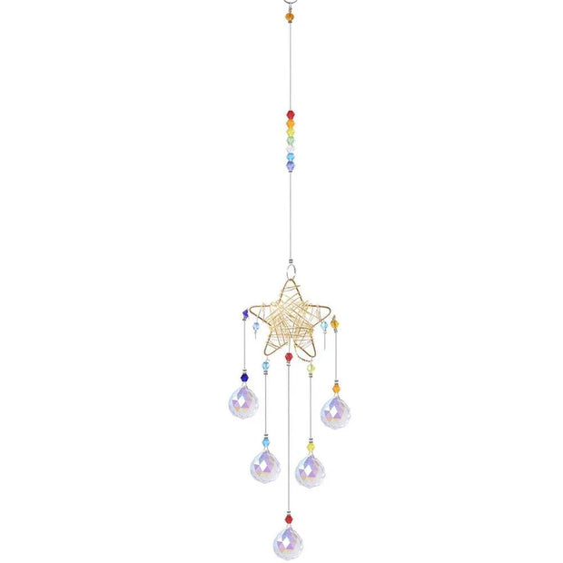 Colourful Crystal Suncatchers - Pebble Frog
