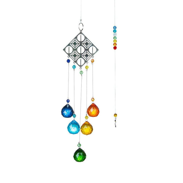 Colourful Crystal Suncatchers - Pebble Frog