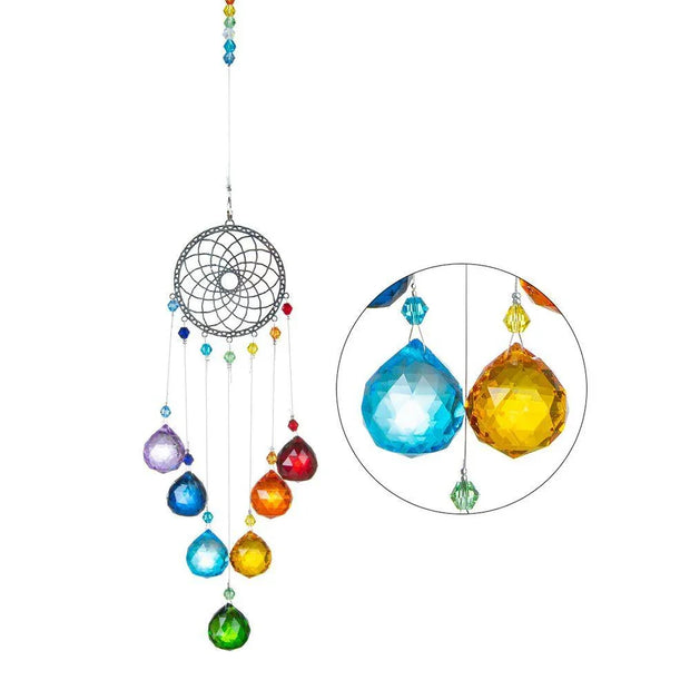 Colourful Crystal Suncatchers - Pebble Frog