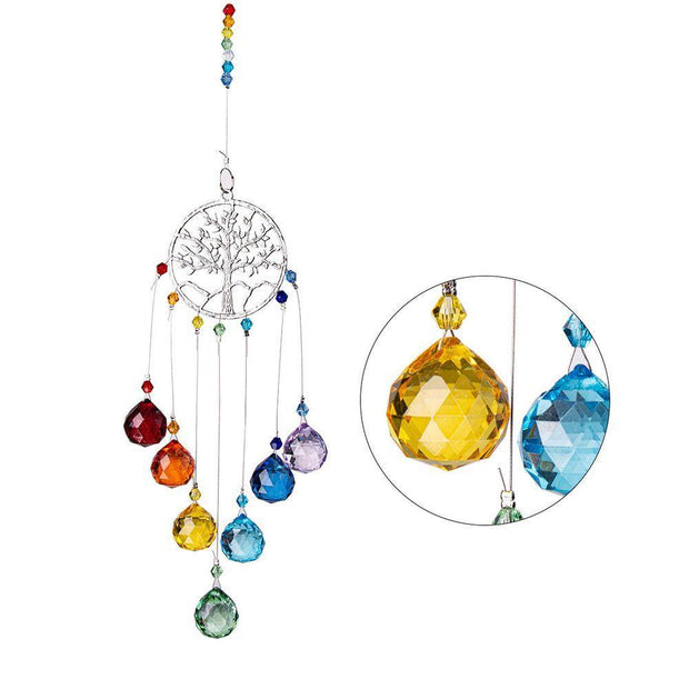Colourful Crystal Suncatchers - Pebble Frog