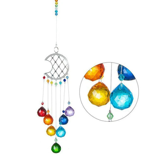 Colourful Crystal Suncatchers - Pebble Frog