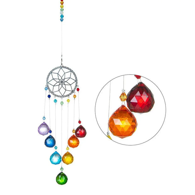 Colourful Crystal Suncatchers - Pebble Frog